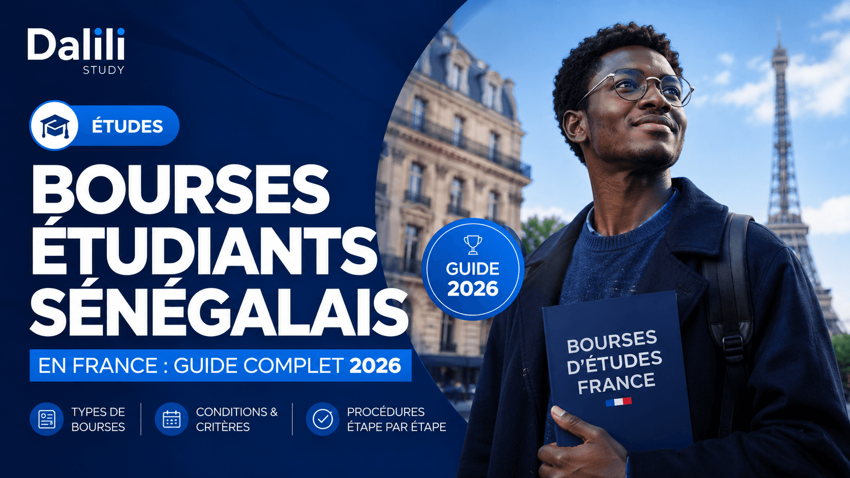 Bourses étudiants sénégalais en France : guide complet 2026