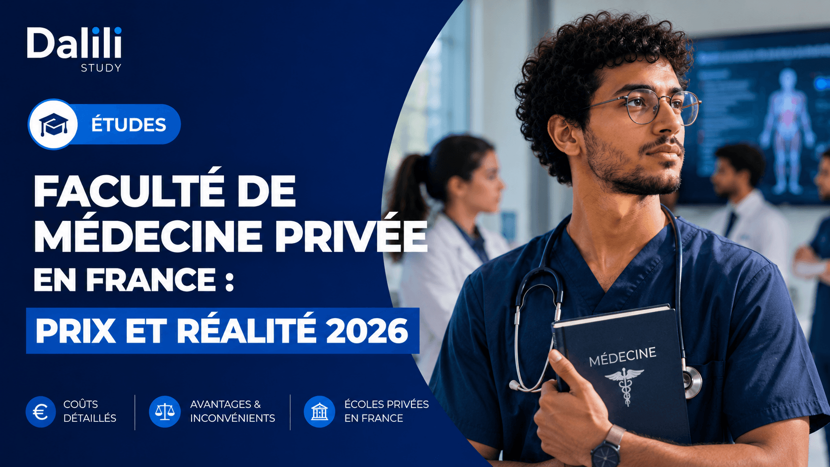 Faculté de médecine privée en France : prix et réalité 2026