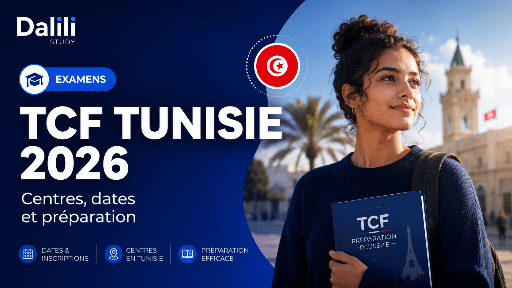 TCF Tunisie 2026 : centres agréés, dates et préparation