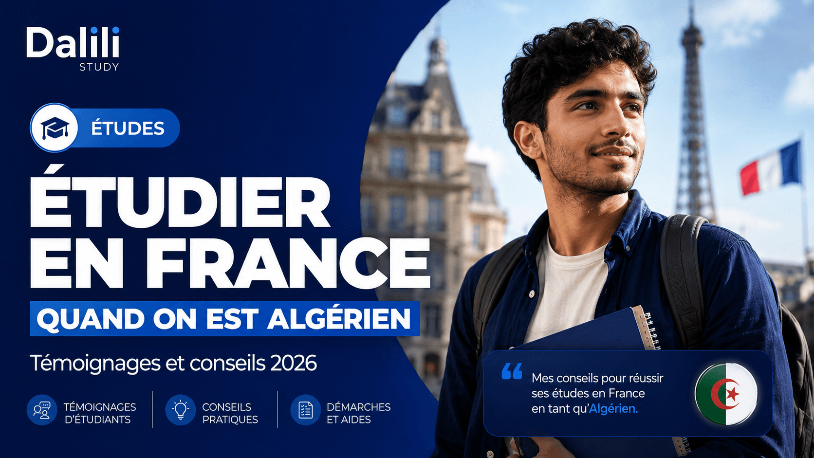Étudier en France quand on est Algérien : témoignages et conseils 2026
