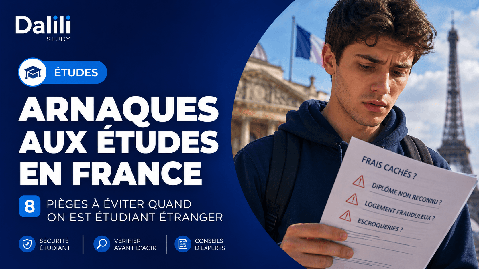 Arnaques aux études en France : 8 pièges à éviter quand on est étudiant étranger