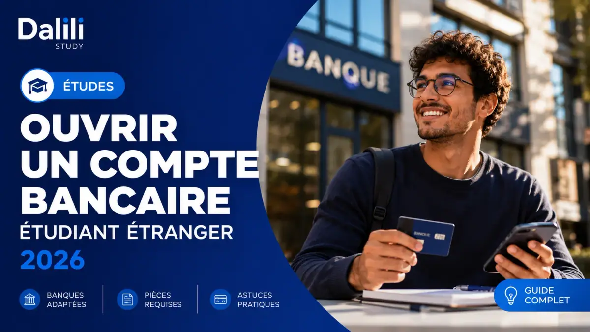 Ouvrir un compte bancaire en France : guide étudiant étranger