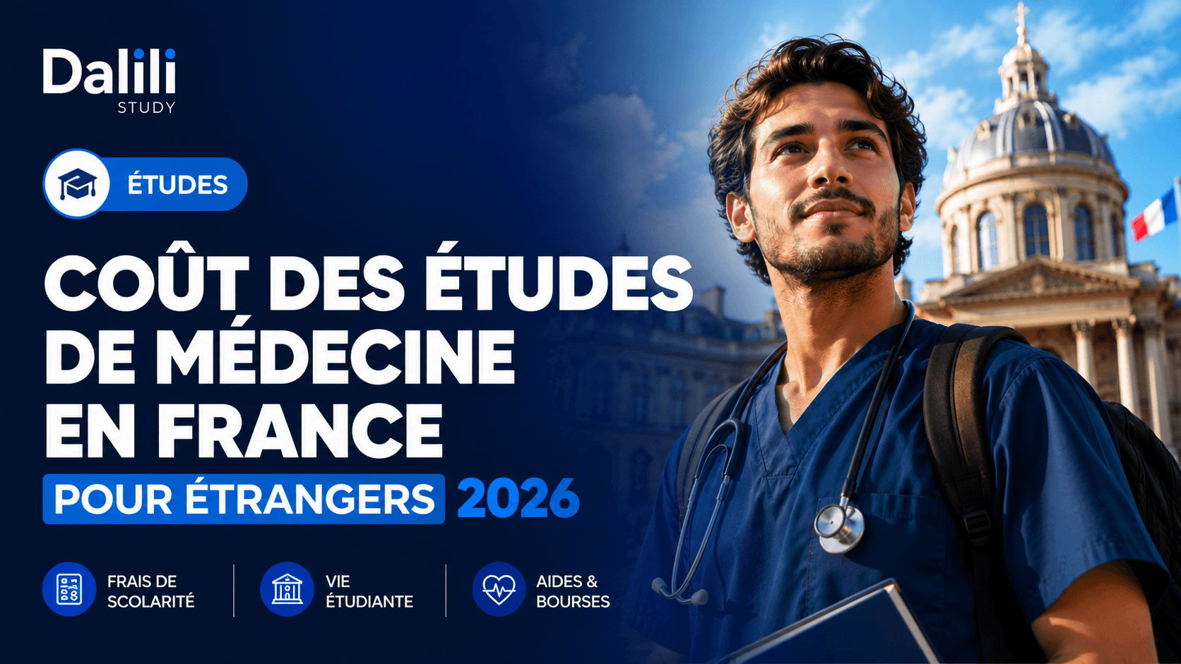 Coût des études de médecine en France pour étrangers 2026