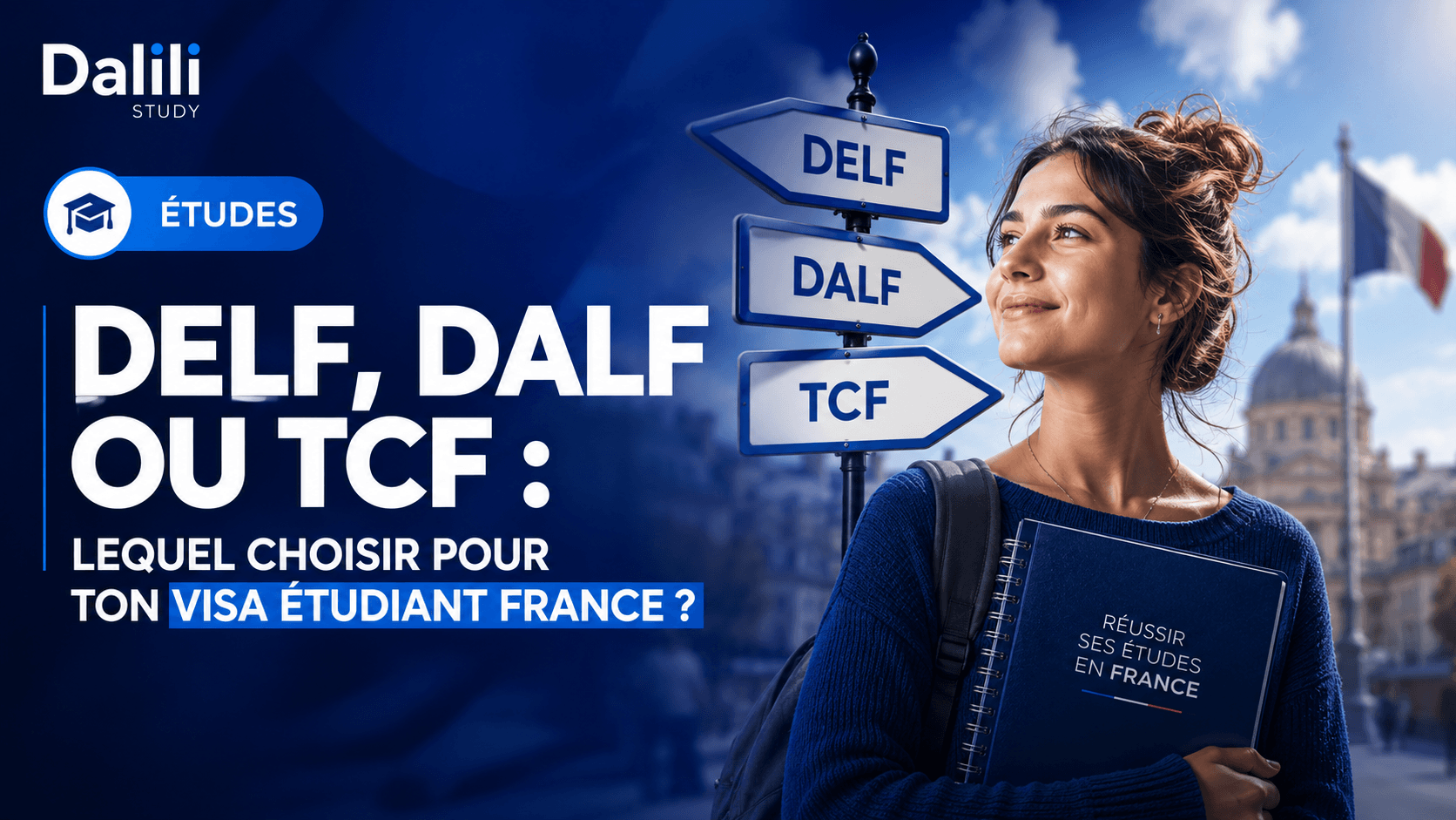 DELF, DALF ou TCF : lequel choisir pour ton visa étudiant France ?