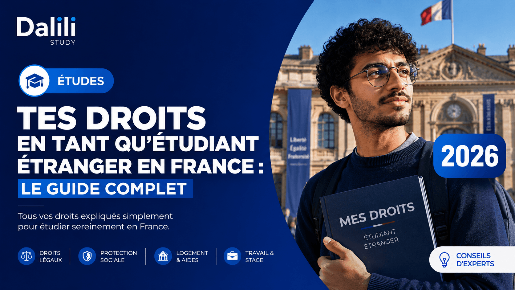 Droits étudiant étranger en France : guide complet 2026