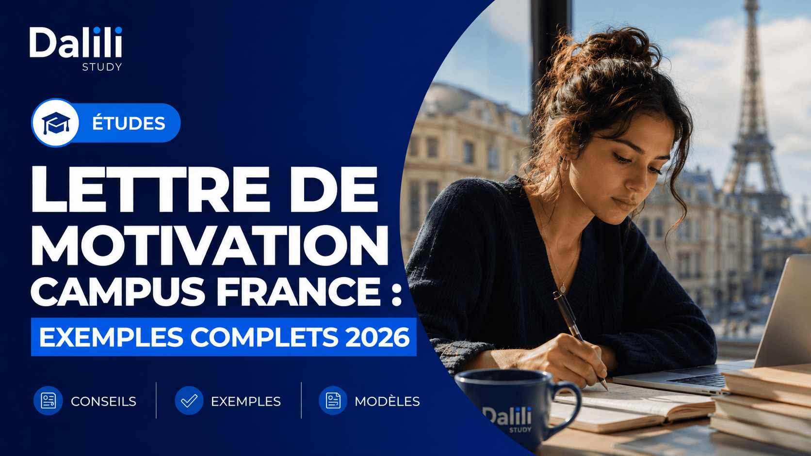Lettre de motivation Campus France : exemples complets 2026