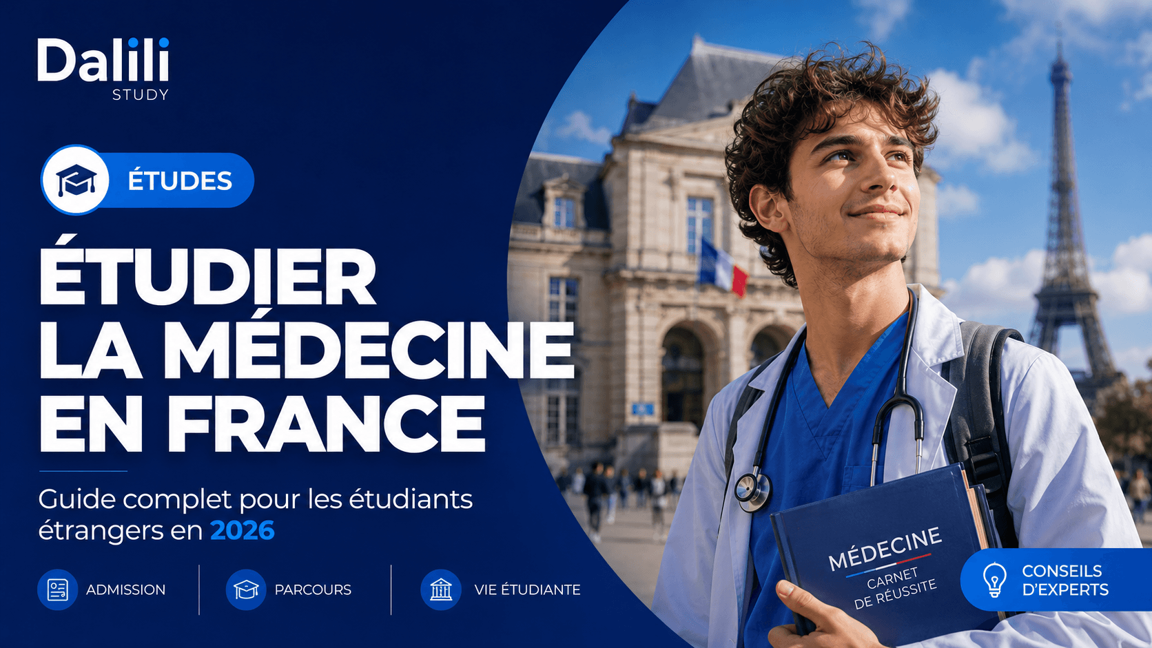 Étudier la médecine en France en tant qu'étudiant étranger 2026