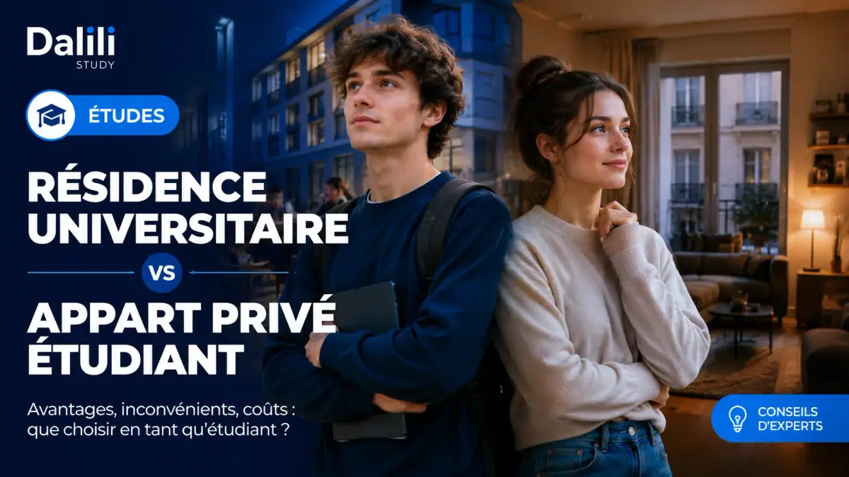 Résidence universitaire ou appart privé : que choisir ?