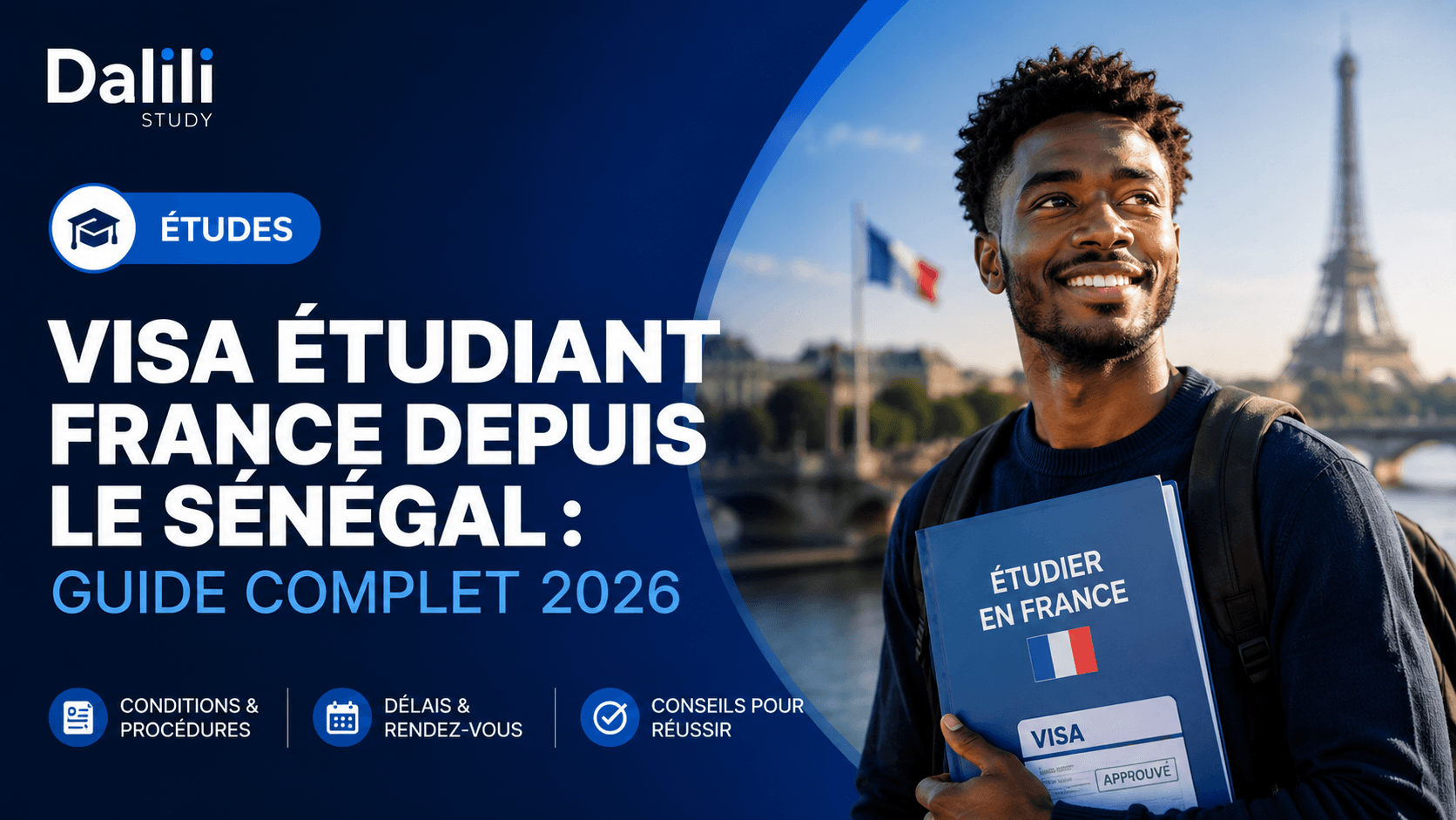 Visa étudiant France depuis le Sénégal 2026 : guide complet