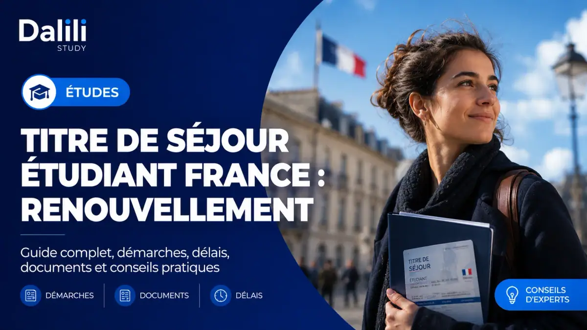 Titre de séjour étudiant en France : renouvellement, délais et pièges à éviter