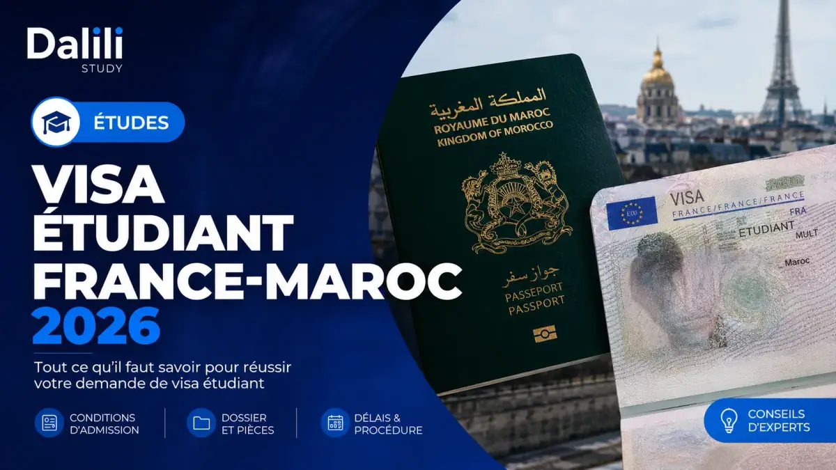 Visa étudiant France depuis le Maroc : le guide complet 2026