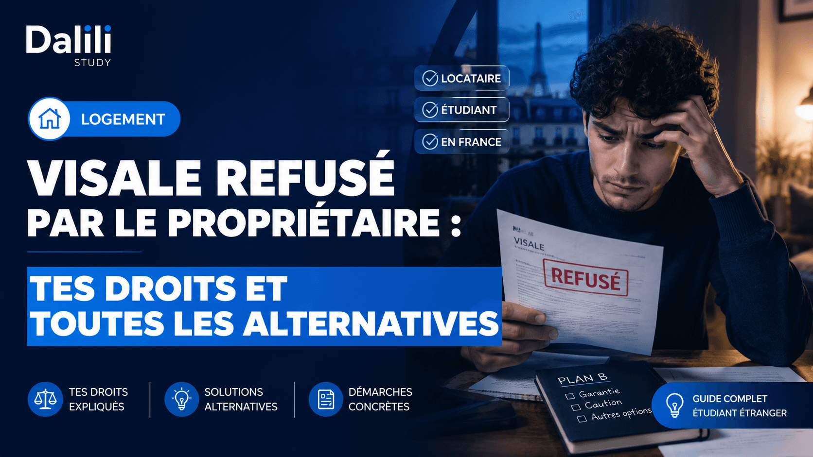 VISALE refusé par le propriétaire : tes droits et toutes les alternatives
